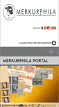 Mobile Screenshot of merkurphila.at